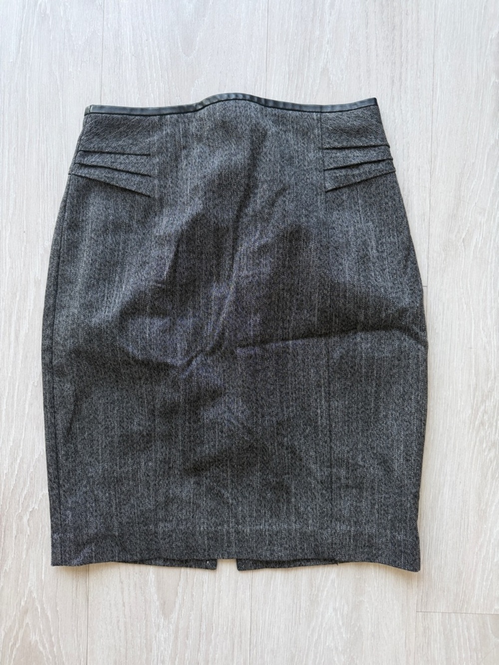 Express Classic Charcoal Pencil Skirt - 0